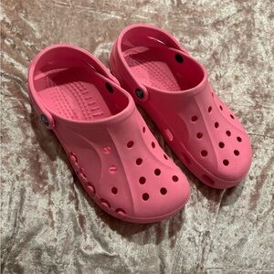 Crocs Pink Slip-On Clogs